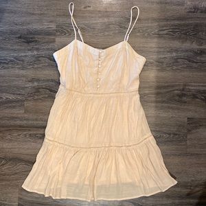 Twirly cream dress